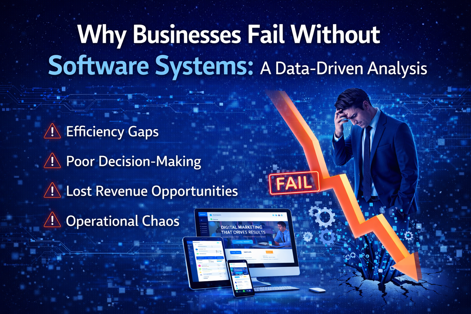 Why Businesses Fail Without Software Systems